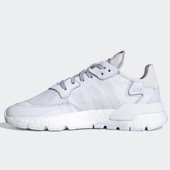 Adidas Nite Jogger 'Crystal  white Size 14 - Picture 12 of 14